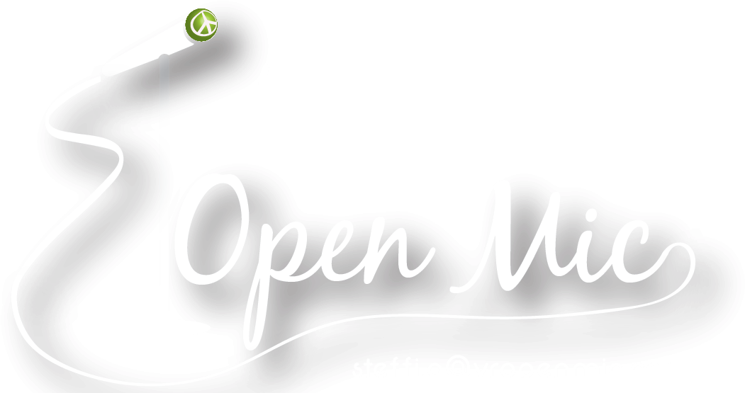 York Region Open Mic - Open Mic No Background (1093x555), Png Download