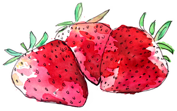 Watercolour Painting On The Mac App Store Image Library - Strawberry Water Paint Png (630x630), Png Download