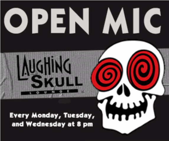 Image Of Open Mic - Laughing Skull Beer (600x600), Png Download