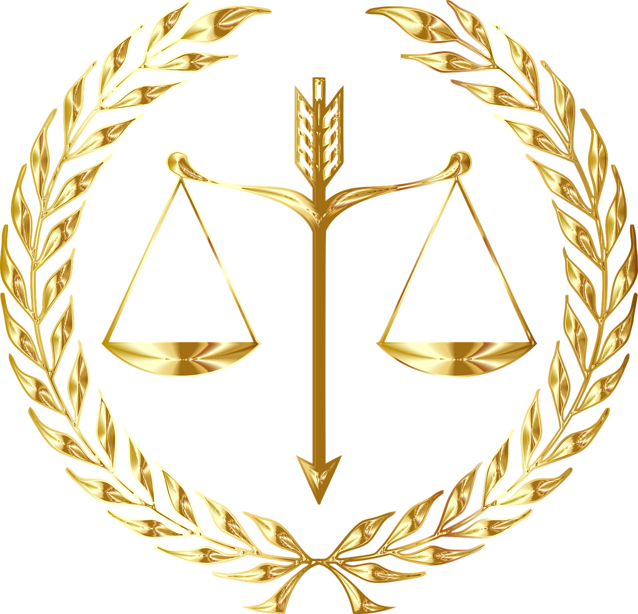Justice Law Scale - Transparent Background Justice Symbol Png (1280x1232), Png Download