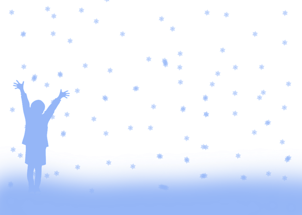 Magical Snow - Child (960x685), Png Download