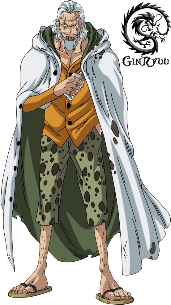 One Piece Silvers Rayleigh Png (577x1000), Png Download