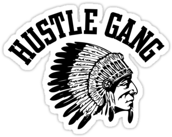Welcome To The Hustle Gang Network's Official Page - Hustle Gang Logo Png (375x360), Png Download