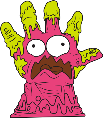 Sewerglove1 - Grossery Gang Sewer Glove (400x400), Png Download