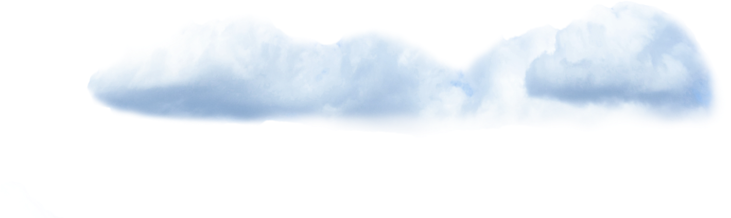 Blue Clouds Png - Cumulus (1571x509), Png Download