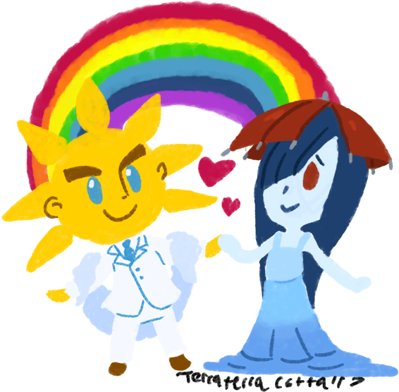 Ray O' Light And Drizzelda Crayon By Terraterracotta - Yo Kai Watch Drizzelda (595x576), Png Download