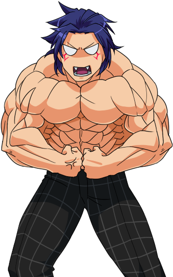 Png Library Mmmmost Muscular By Rio Deyez On Deviantart - Anime Muscle Png (450x560), Png Download