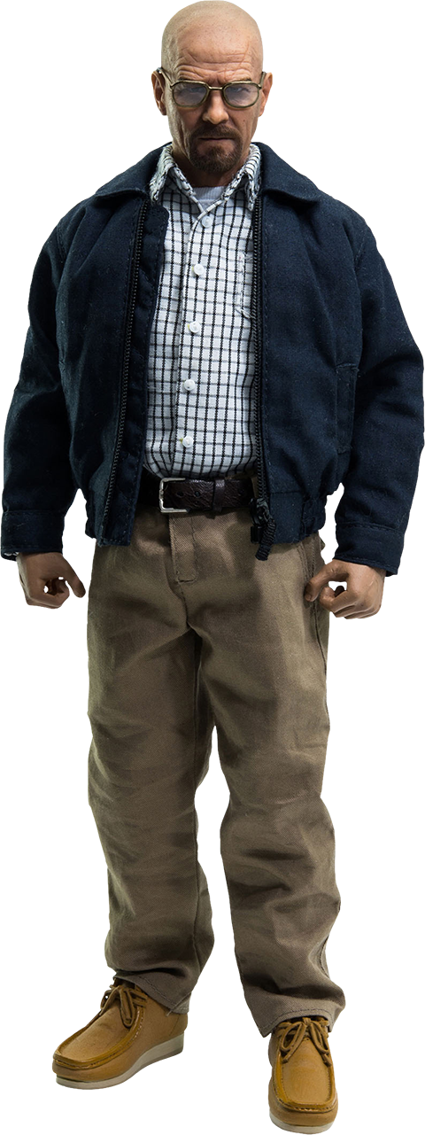12" Breaking Bad Sixth Scale Figure Heisenberg - Breaking Bad Heisenberg 12" Figure (480x1281), Png Download