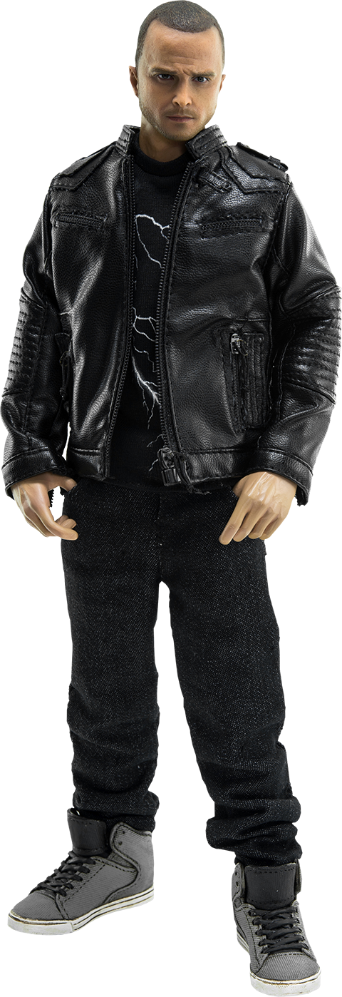 12" Breaking Bad Sixth Scale Figure Jesse Pinkman - Breaking Bad - Jesse Pinkman 1:6 Scale Action Figure (480x1398), Png Download