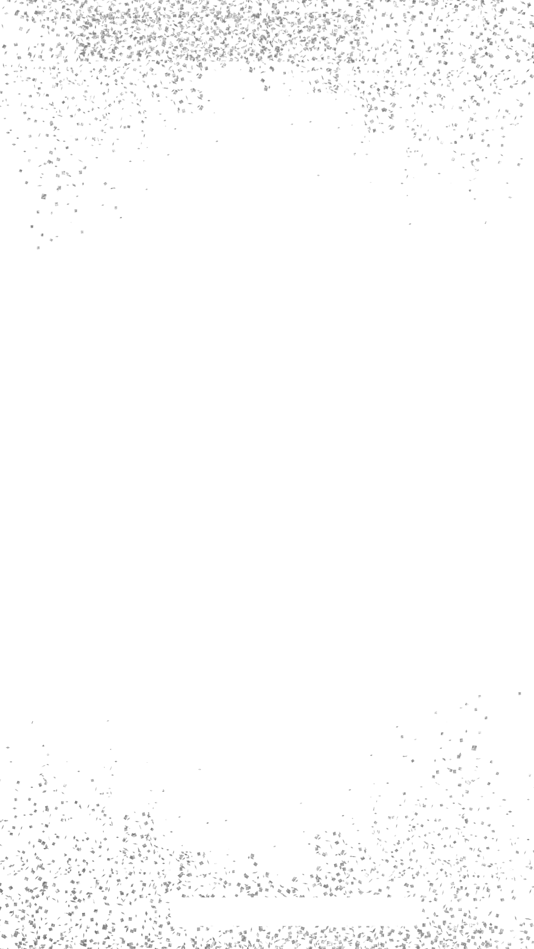 Silver Sparkle Wedding Snapchat Filter - Monochrome (1080x1920), Png Download