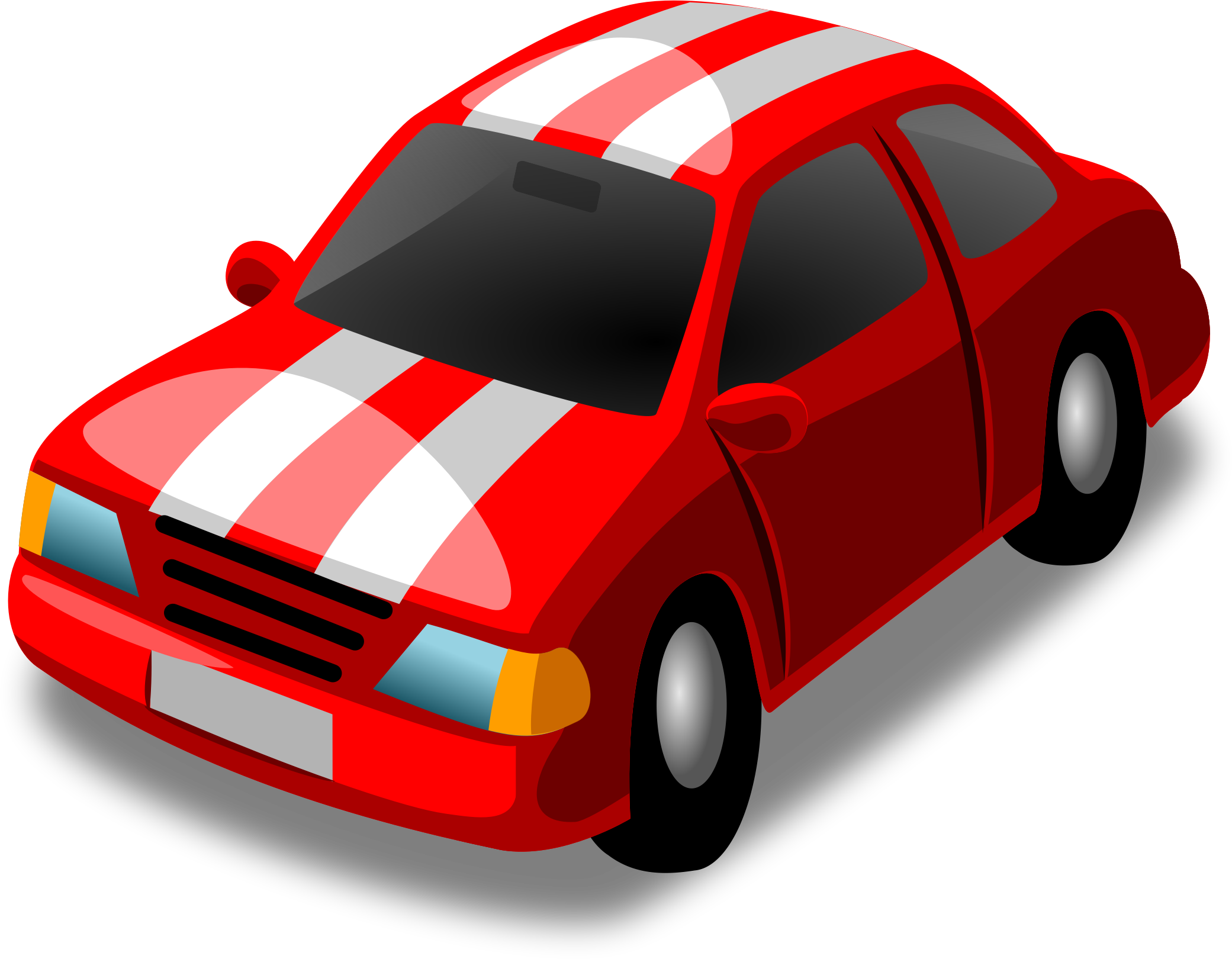 Race At Getdrawings Com Clip Art Free Download - Clip Art Toy Car (2081x1620), Png Download