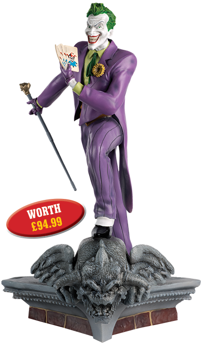 Batman Dc Superhero Mega Joker Best Of Figure Special (416x695), Png Download