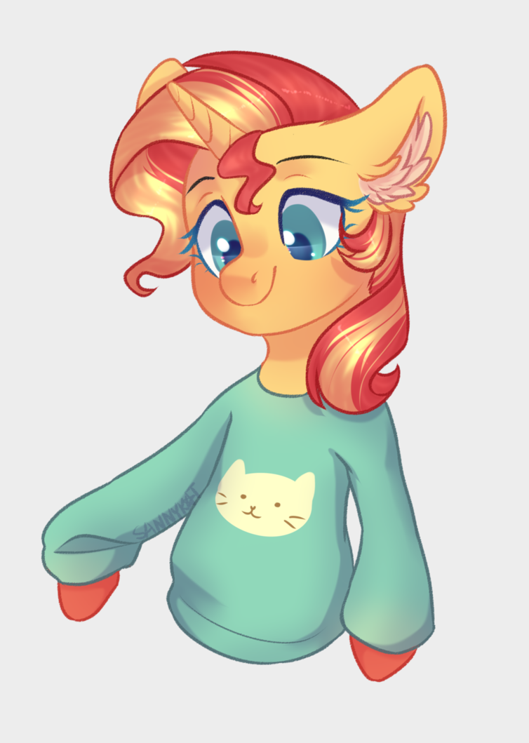 Picture Royalty Free Library Drawing Sunsets Illustration - My Little Pony: Friendship Is Magic (754x1059), Png Download