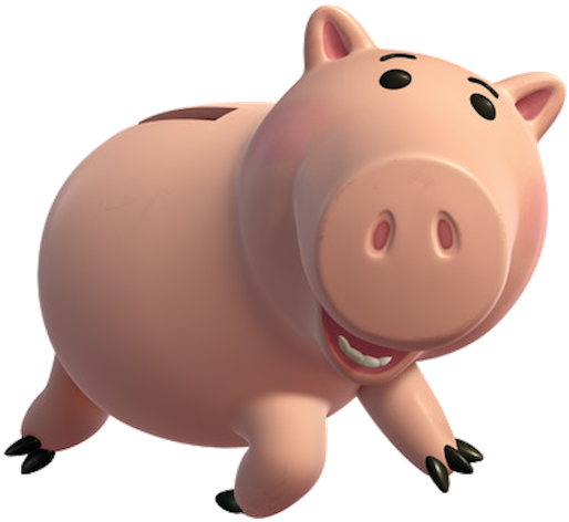 Hamm 1 - Hamm Toy Story Png (523x480), Png Download