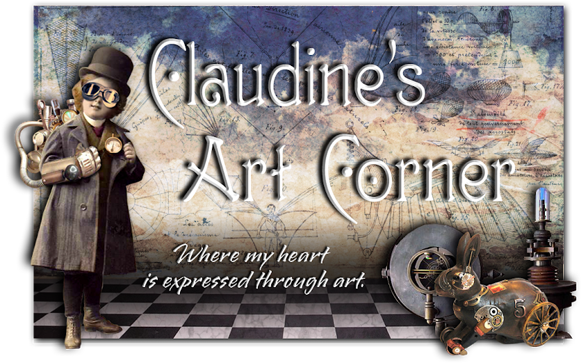 Claudine's Art Corner - Art (878x602), Png Download