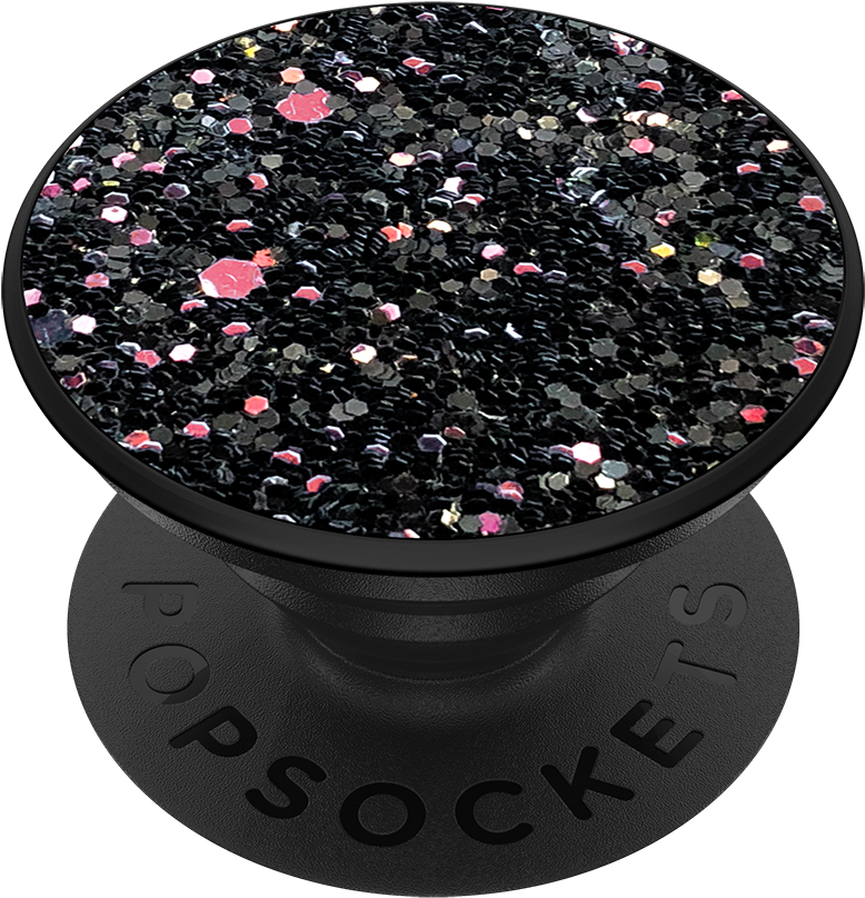 Sparkle Black - Popsockets (989x1000), Png Download