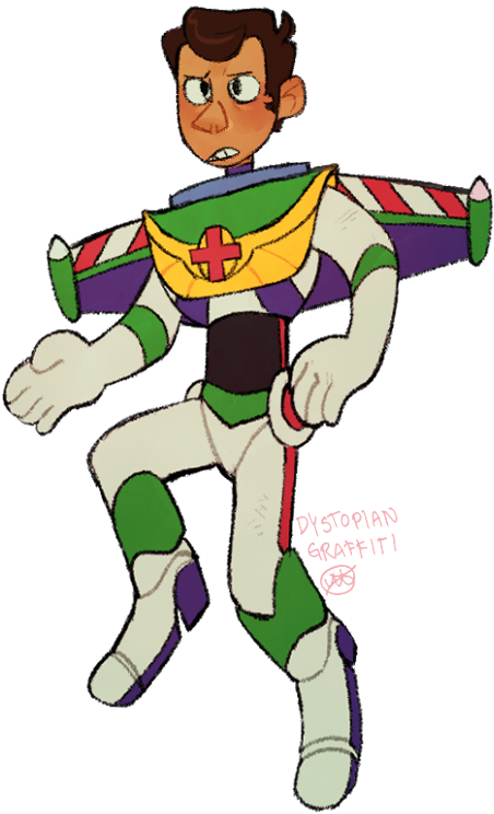 Buzz Lightyear Of Star Command Au Where Woody From - Cartoon (499x750), Png Download