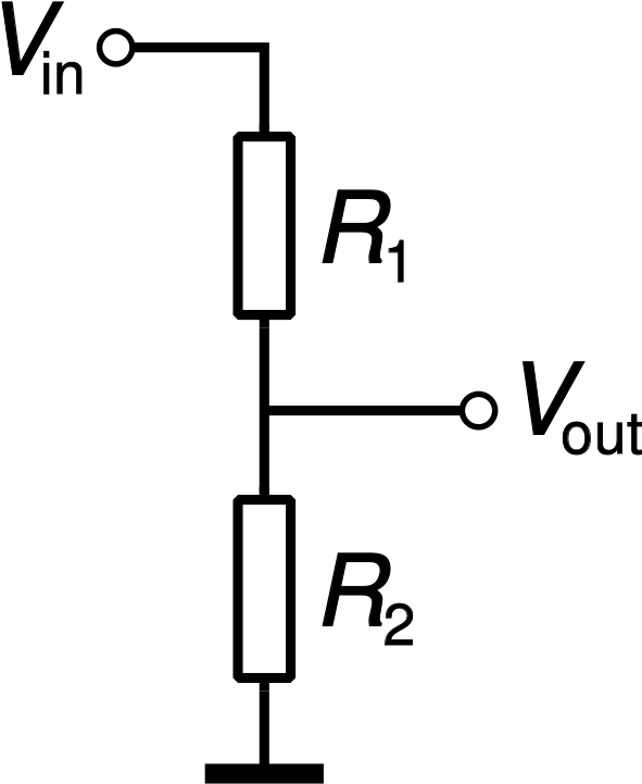File - Voltage Divider - Svg - Transient Suppression Diode (698x768), Png Download