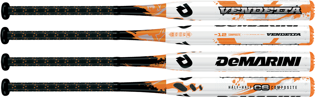Demarini One Slow Pitch Softball Bat (28- Ounce, 34- (1400x506), Png Download