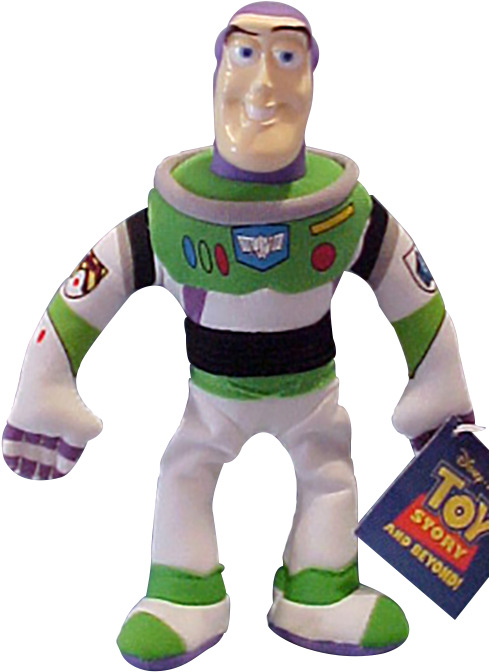 Disney's Toy Story Buzz Lightyear Small Plush Rag Doll - Buzz Lightyear Plush Png (500x718), Png Download