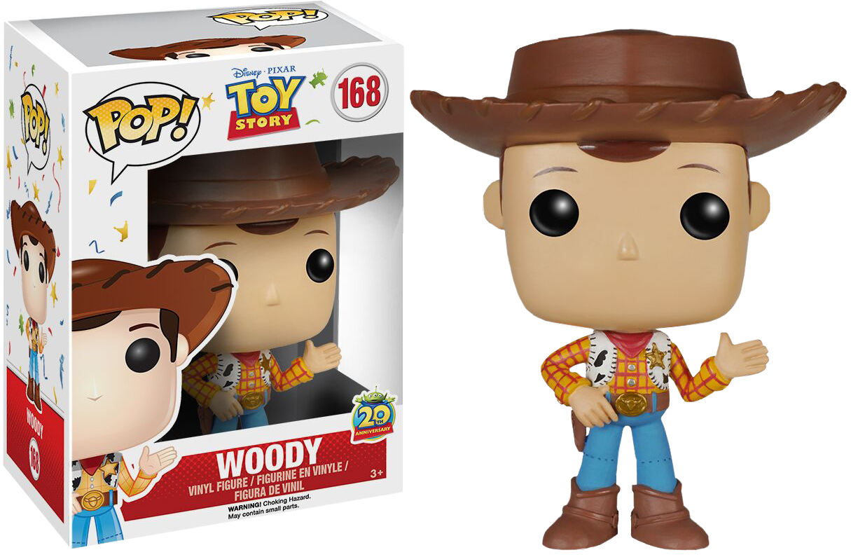 Woody Pop Vinyl Figure - Toy Story Funko Pop (1215x795), Png Download