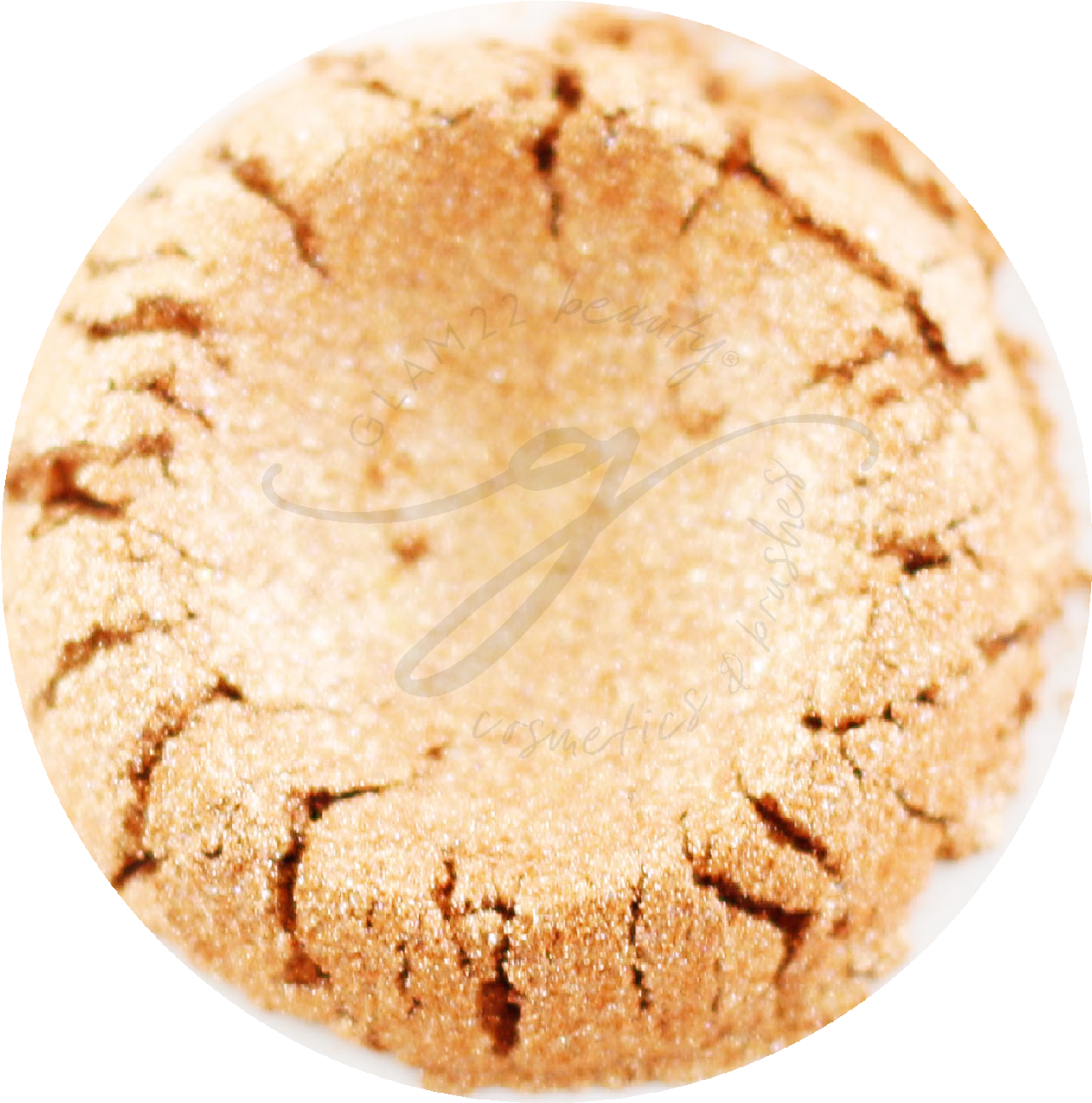 "heart O Gold" Glam22® Loose Glitter Mineral Pigment - Mineral (2413x1807), Png Download