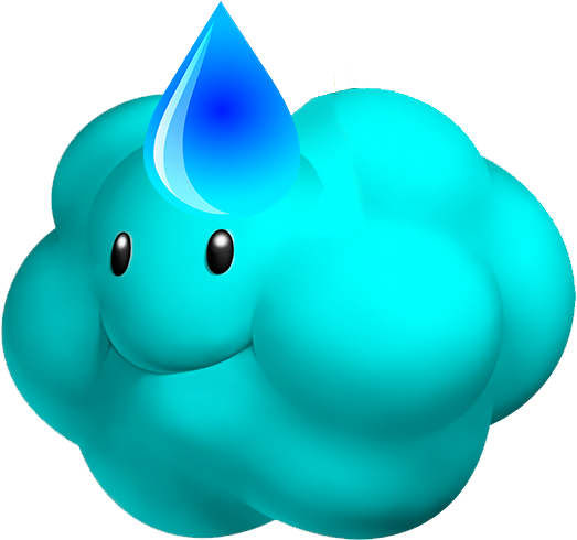 Dry Bones Kart 7 - Rain (571x489), Png Download