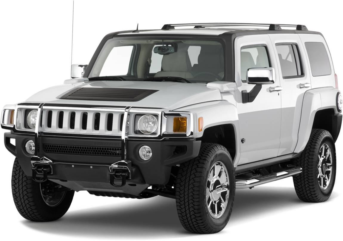 Hummer Front Png Clipart - 08 Hummer H3 (1024x768), Png Download