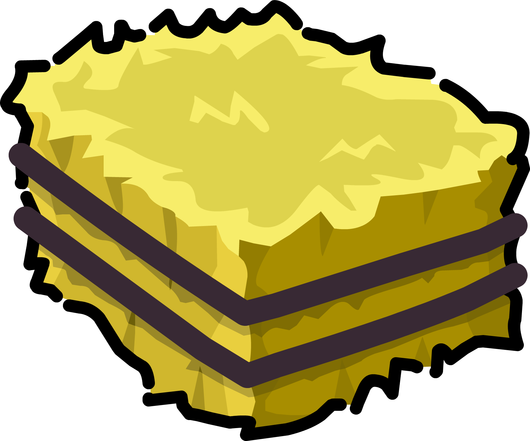 Hay - Hay Bale Sprite (1718x1432), Png Download