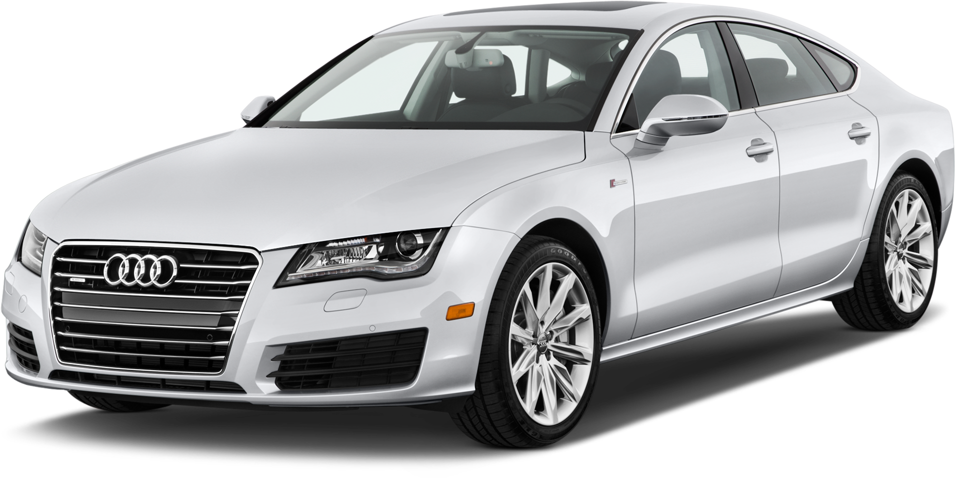 2014 Audi A7 3 0 T Quattro Sedan Angular Front Car - Audi A7 2013 (2048x1360), Png Download