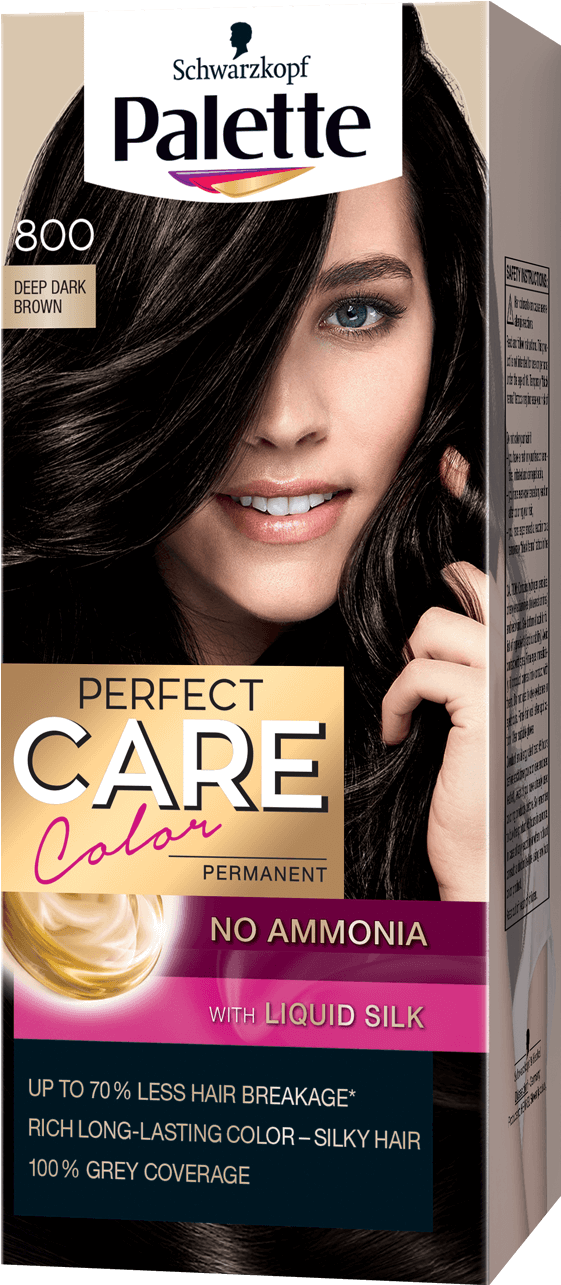 Palette Com Perfect Care Baseline 800 Deep Dark Brown - Palette (970x1400), Png Download