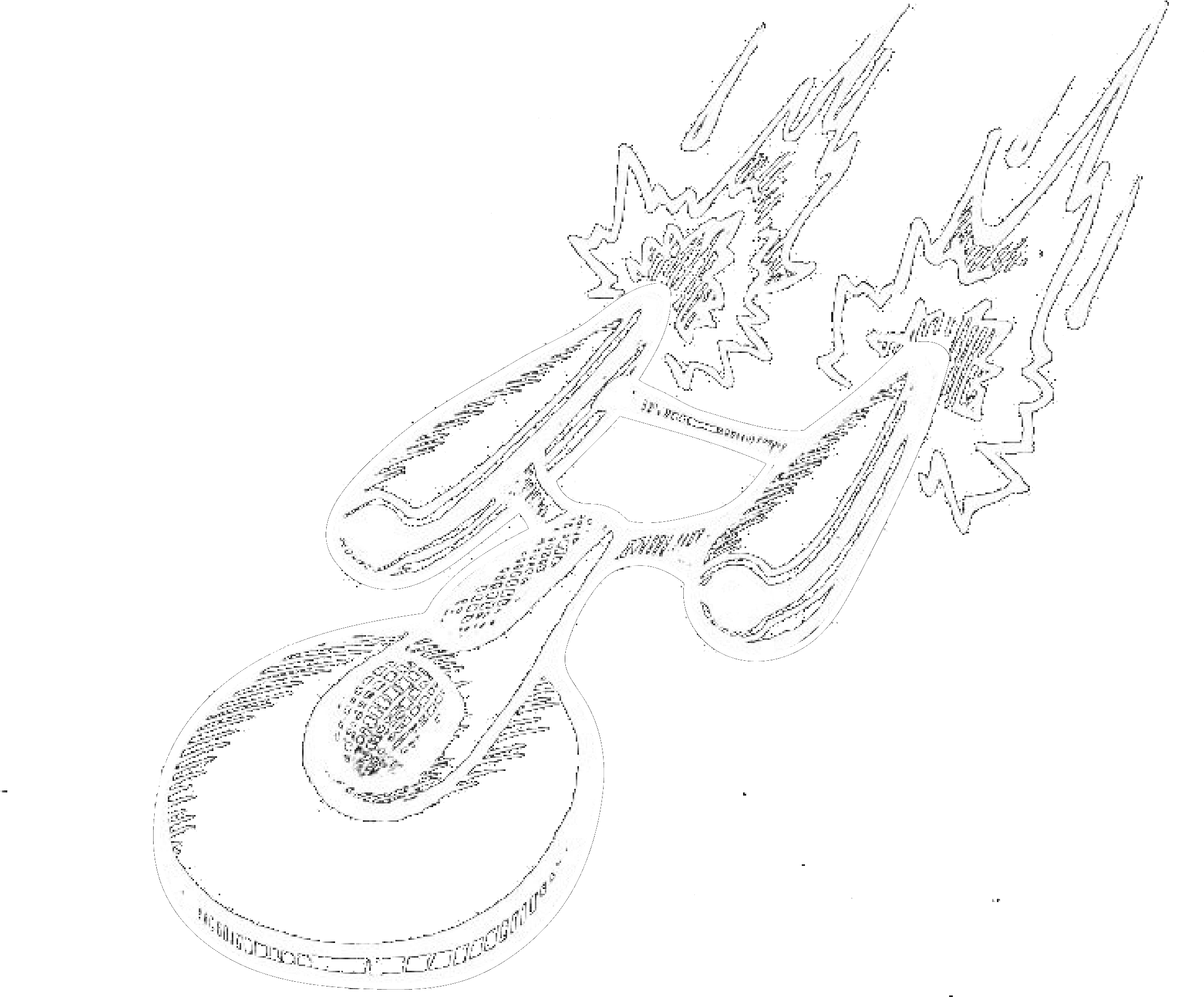 Electric Propulsion Systems Create Electric And Magnetic - Illustration (2538x2331), Png Download