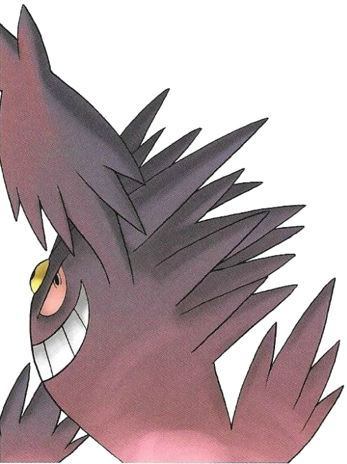 X Garma Mega Gengar - Mega Gengar (507x678), Png Download