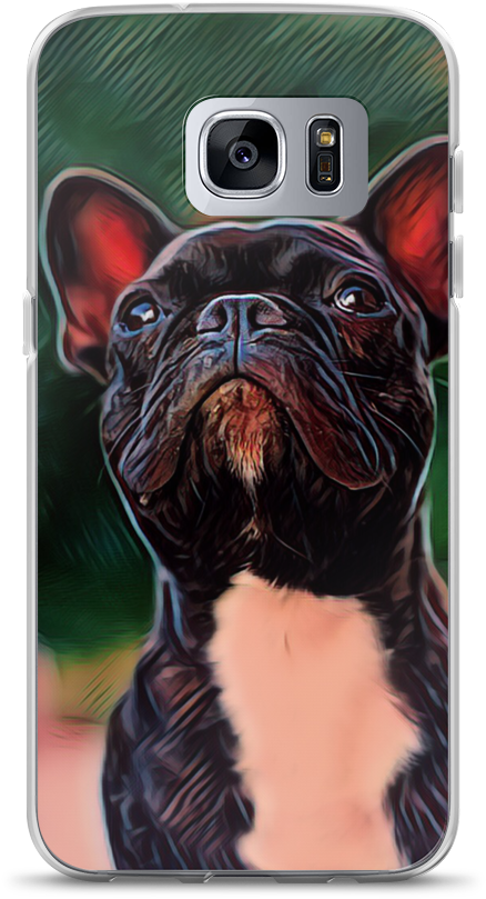 Frenchie Phone Case - Mobile Phone (1000x1000), Png Download