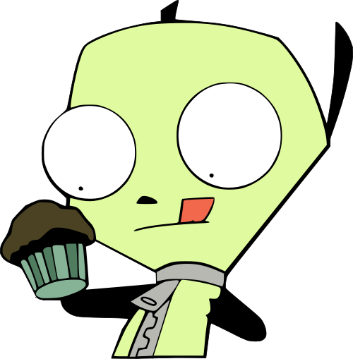 Gir Cupcake (500x509), Png Download