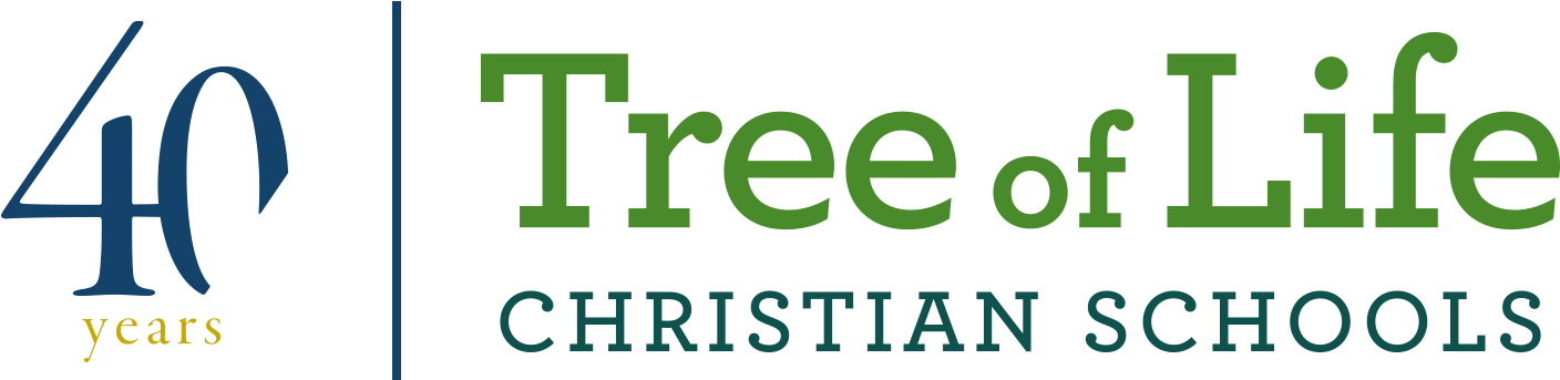 Tree Of Life Christian School Logo (1440x428), Png Download