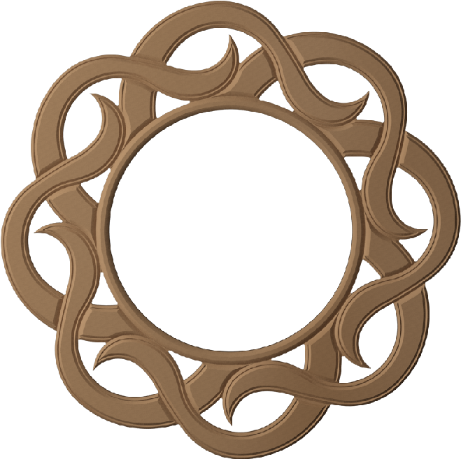 3d-mdf Custom Mirror Frames - Mirror (800x1222), Png Download