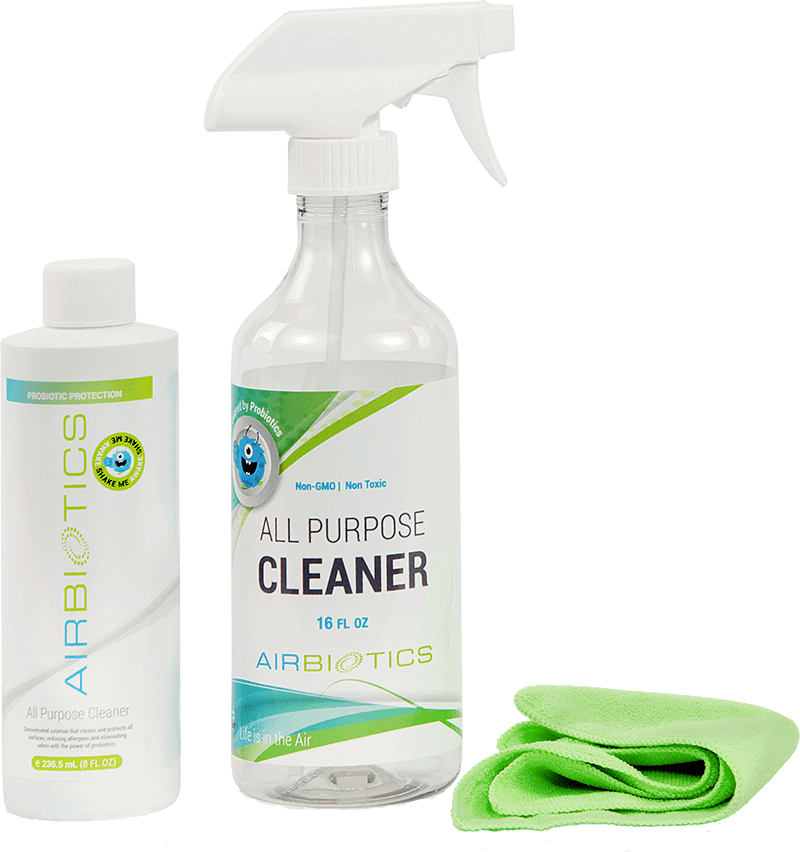 Probiotic All Natural All Purpose Cleaner Kit - Airbiotics All Purpose Cleaner Kit 1 Kit (800x852), Png Download