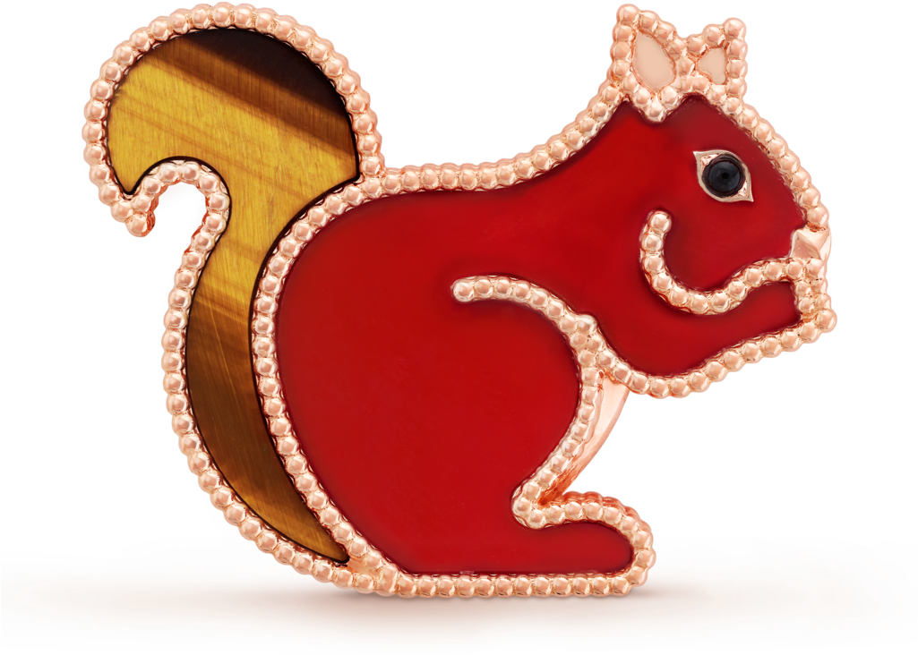 Ecureuil Van Cleef (1024x1024), Png Download