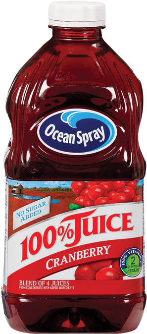 Ocean Spray Cranberry Juice - Ocean Spray 100% Juice (750x750), Png Download