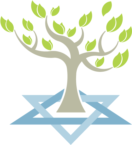 Congregation Beth Tikvah - Tree Of Life Jewish Star (552x592), Png Download