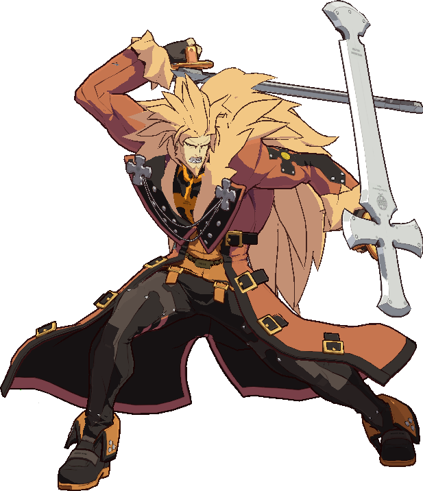 Ggxrd Leo Fs-p - Leo Whitefang Png (617x716), Png Download