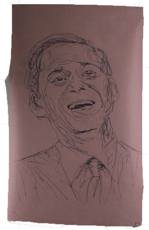 Sharpie On Paper - Sketch (518x800), Png Download