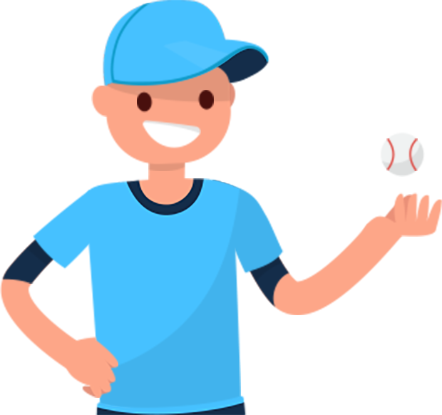 Casey May Have Been Thrown For A Curve, But Now You'll - Cartoon (620x582), Png Download