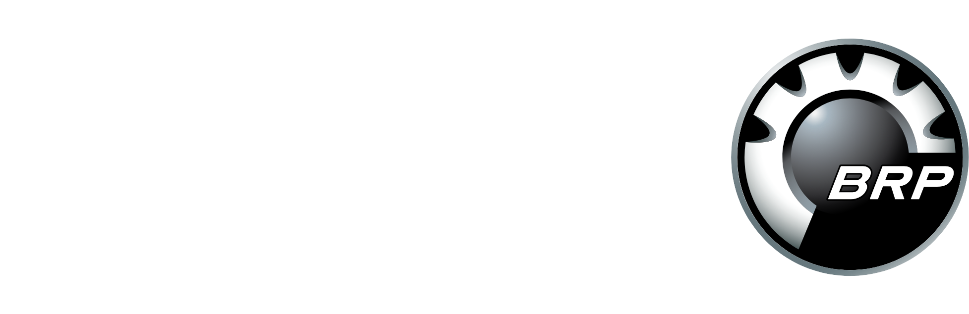 Shop Oem Ski Doo Parts To Find Genuine Summit, Tundra, - Can Am Brp Oval Round Logo Emblem 20mm Oem New #516006224 (2163x633), Png Download