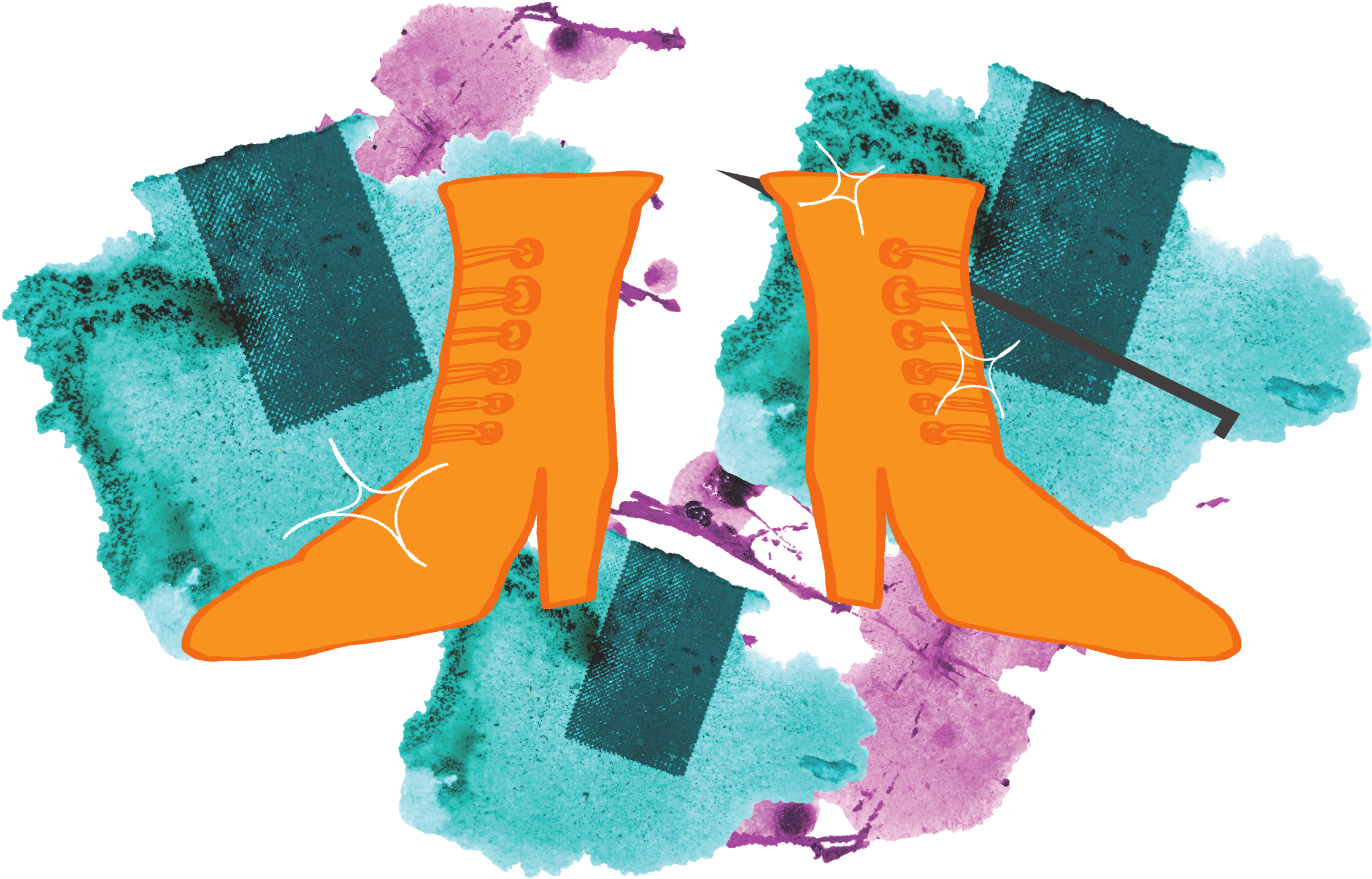 By Tom Laver - These Boots Weren't Made For Walking (3334x1659), Png Download