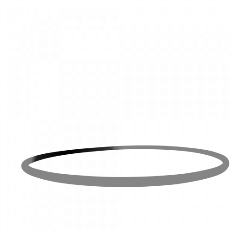 Custom Hula Hoop - Circle (750x750), Png Download