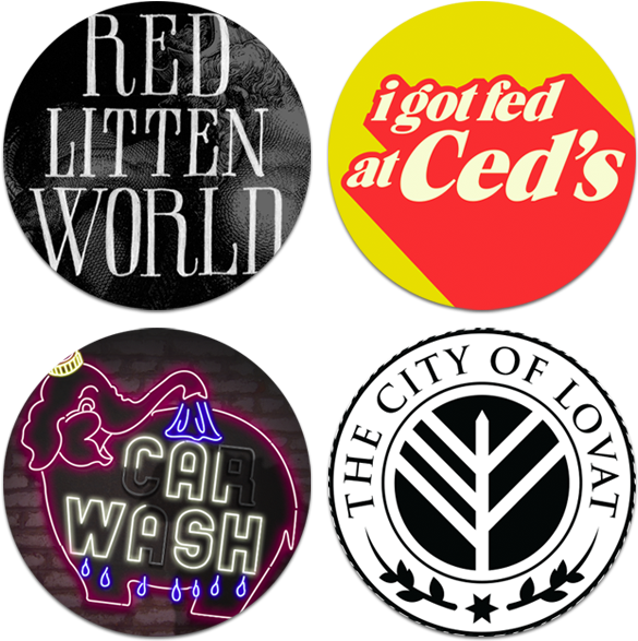 Red Litten World Stickers - Red Litten World (620x620), Png Download