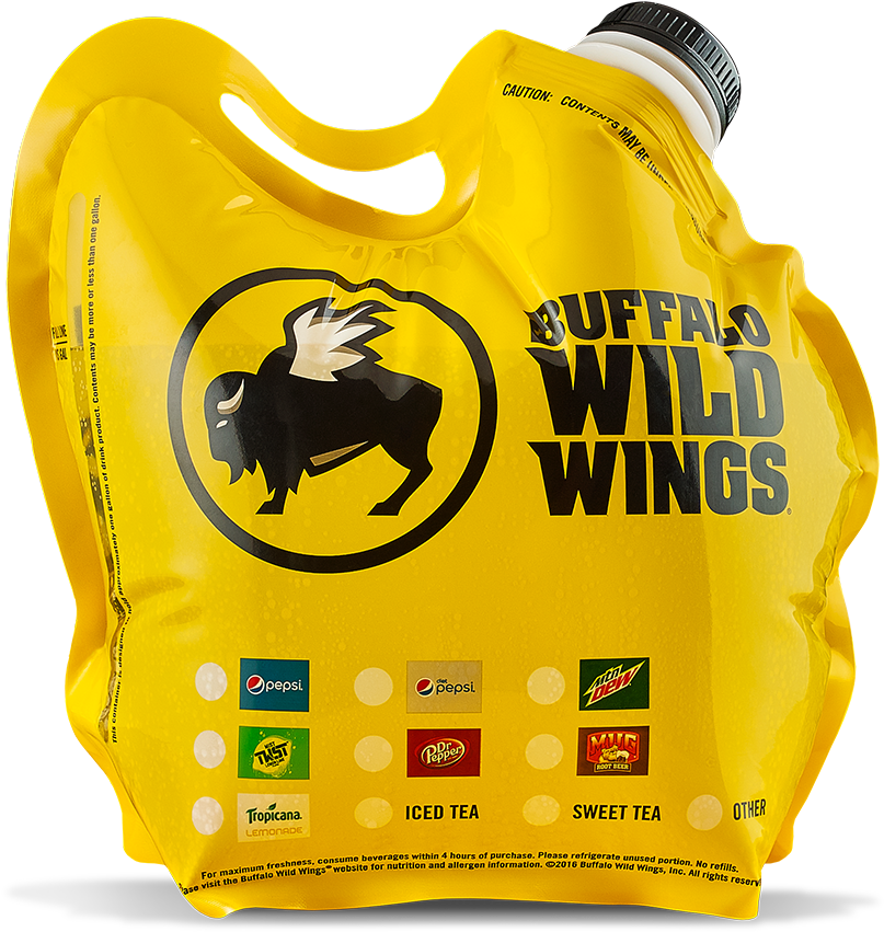 Gallon Fountain Soda Drinks Buffalo Wild Wings Menu - Buffalo Wild Wings (email Delivery) (1920x1080), Png Download