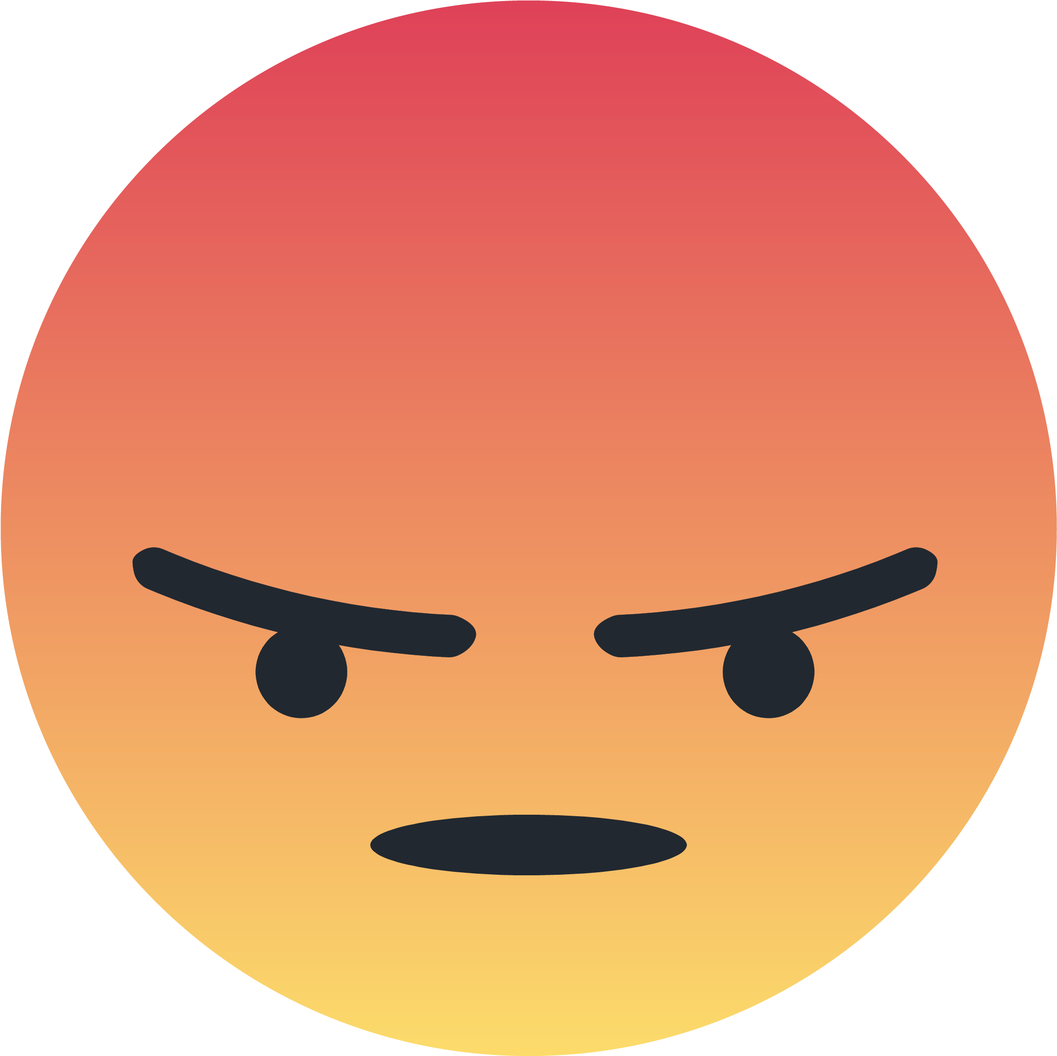 Post - Facebook Angry Emoji Png (2160x2160), Png Download